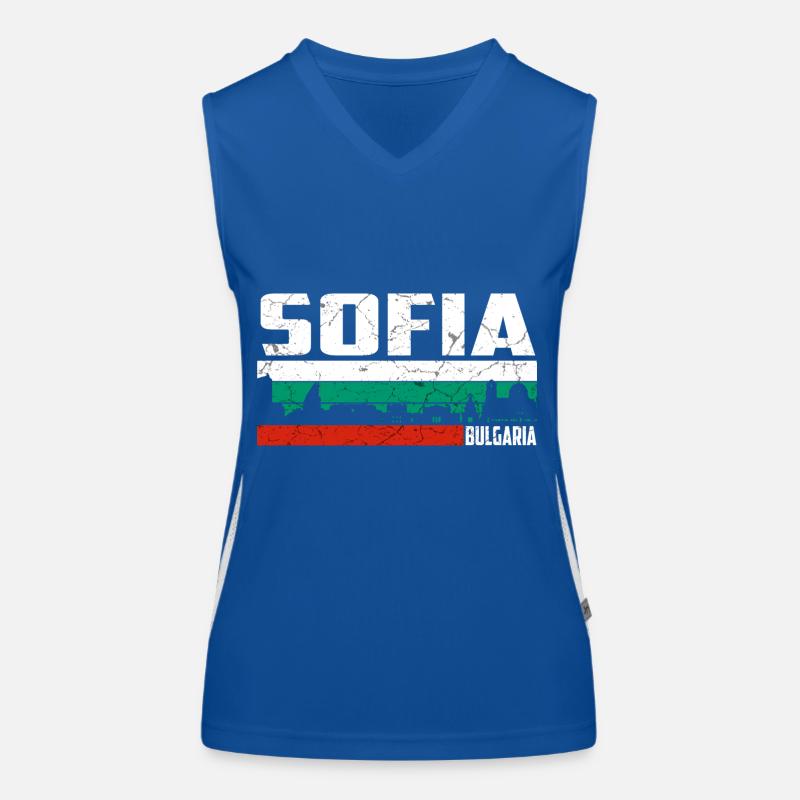Sofia Bulgarie Débardeur respirant contrasté Femme