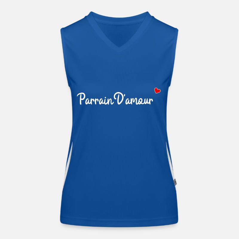 Parrain d'amour Débardeur respirant contrasté Femme