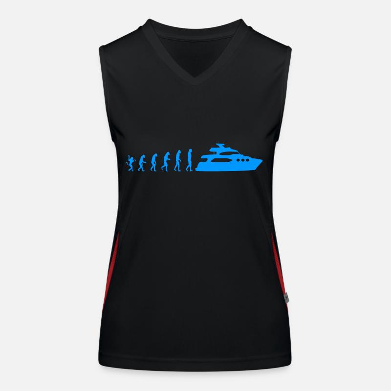 Boat Captain Evolution Women's Functional Contrast Tank Top