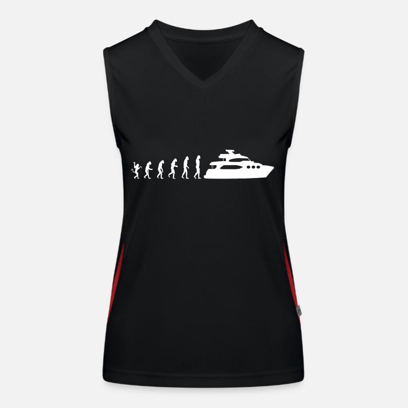 Boat Evolution Captain Women's Functional Contrast Tank Top