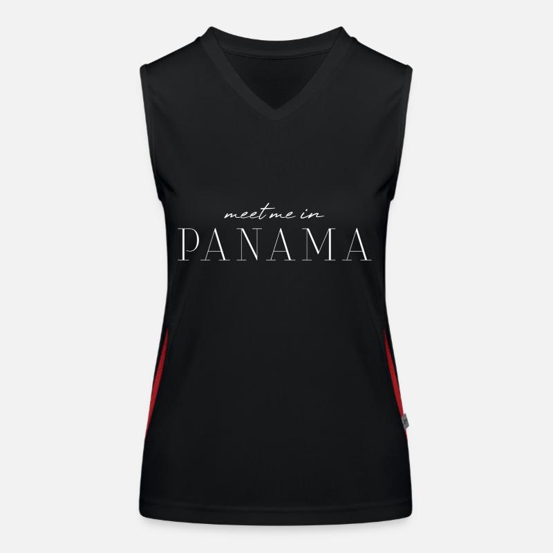I love Panama Women's Functional Contrast Tank Top