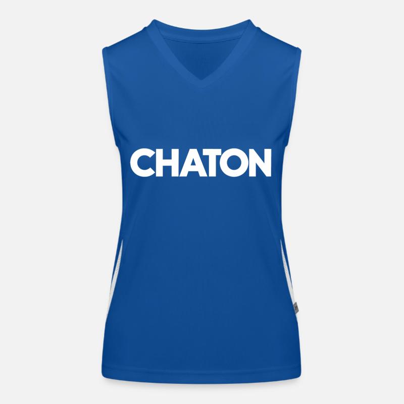 Chaton Débardeur respirant contrasté Femme