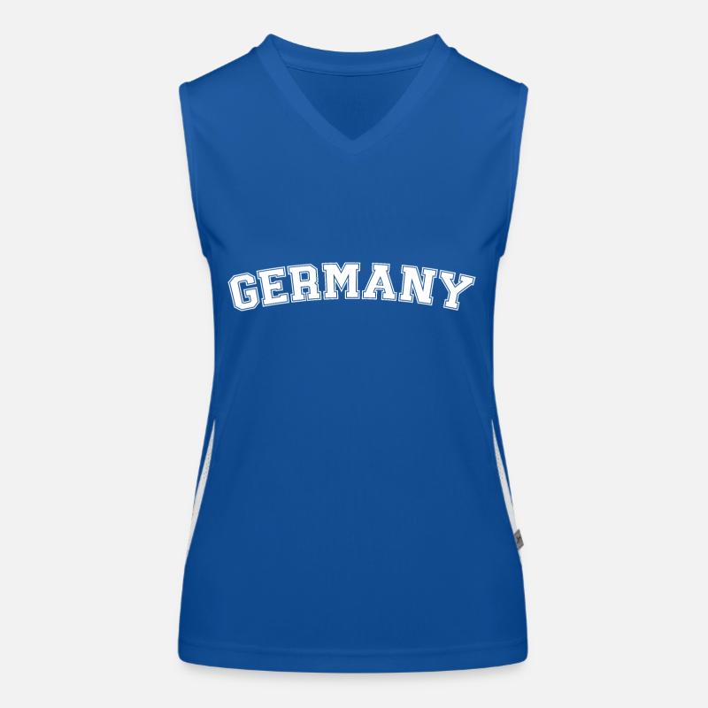 Germany Women's Functional Contrast Tank Top
