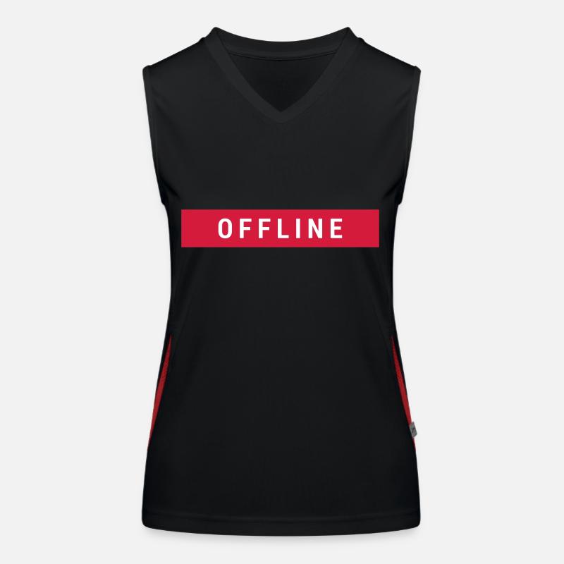 OFFLINE Funktionelles Kontrast-Tank Top für Frauen