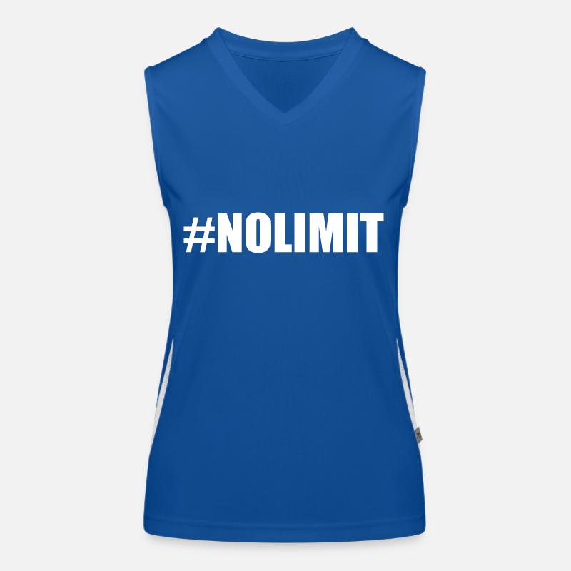 No limit Débardeur respirant contrasté Femme