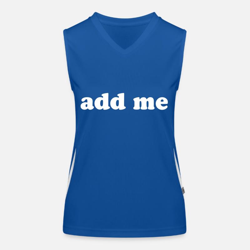 add me Funktionelles Kontrast-Tank Top für Frauen