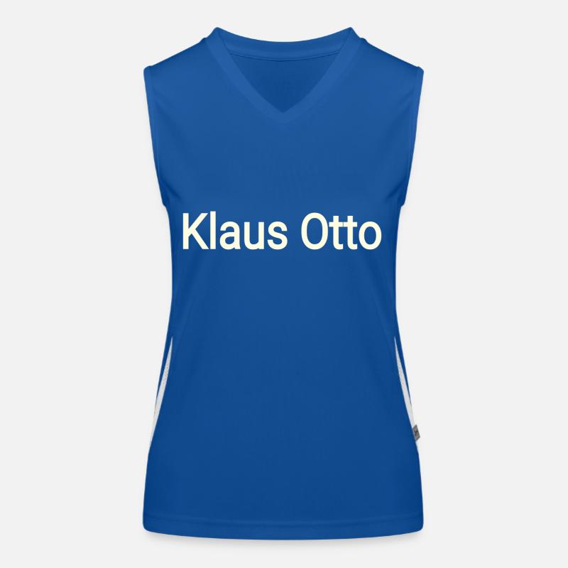 Klaus Otto Funktionelles Kontrast-Tank Top für Frauen