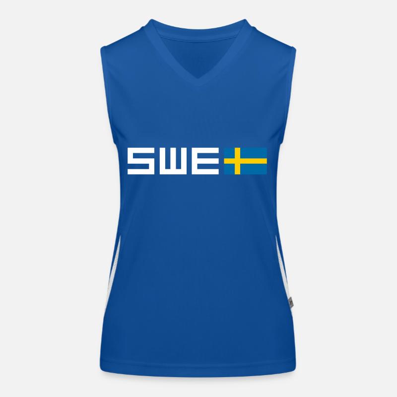 Schweden Funktionelles Kontrast-Tank Top für Frauen