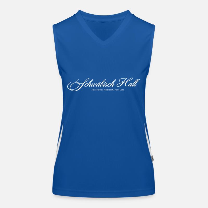 Schwäbisch Hall Funktionelles Kontrast-Tank Top für Frauen
