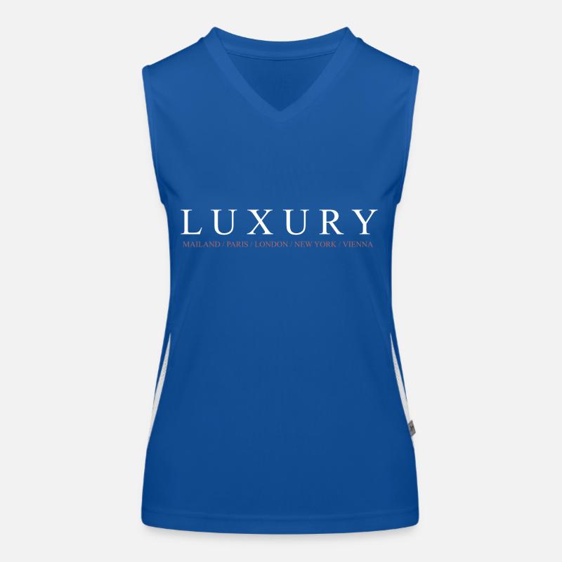 LUXE DIRECT Débardeur respirant contrasté Femme