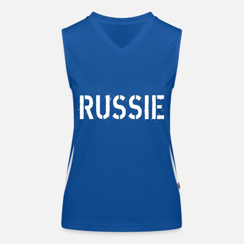 Russie Débardeur respirant contrasté Femme