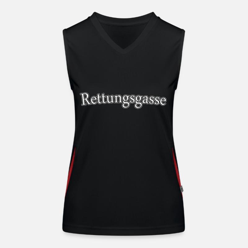 Emergency Lane Women's Functional Contrast Tank Top