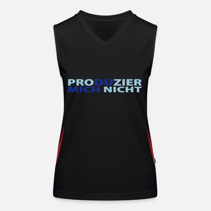 producibility not ME Women's Functional Contrast Tank Top