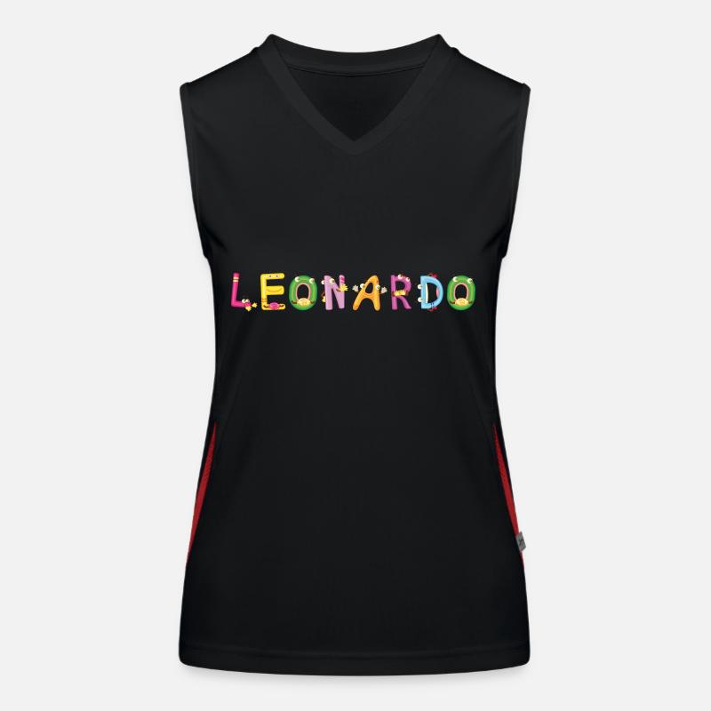 Leonardo Funktionelles Kontrast-Tank Top für Frauen