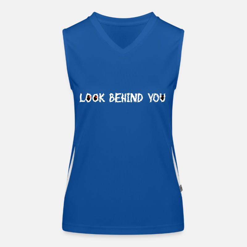 Look Behind U Women's Functional Contrast Tank Top