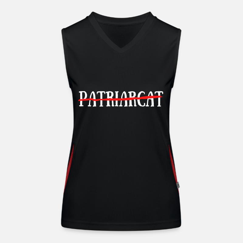 Fin du patriarcat Débardeur respirant contrasté Femme