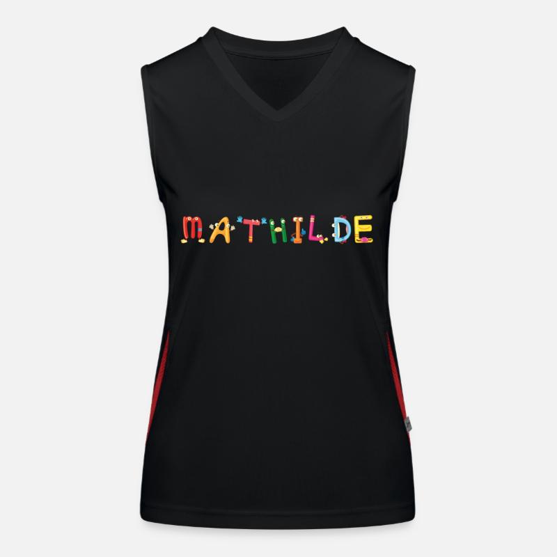 Mathilde Funktionelles Kontrast-Tank Top für Frauen