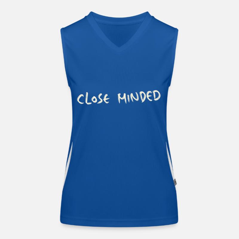 Close minded Funktionelles Kontrast-Tank Top für Frauen