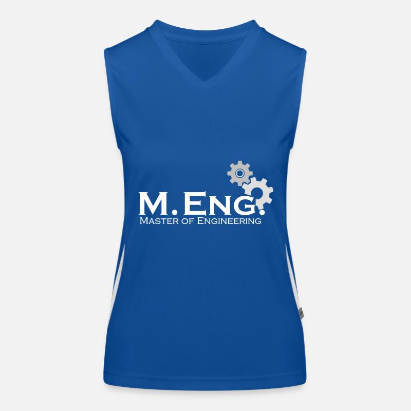 Master of Engineering Engineer M.Eng. graduation Women's Functional Contrast Tank Top