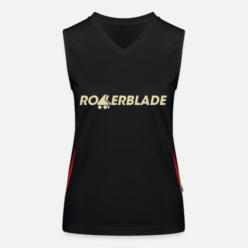Rollerblade Logo Bright Women's Functional Contrast Tank Top