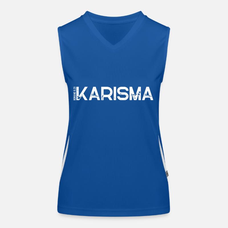 Karisma - Romains 6:23 Débardeur respirant contrasté Femme