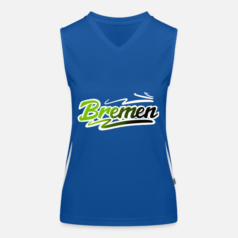 Bremen Funktionelles Kontrast-Tank Top für Frauen
