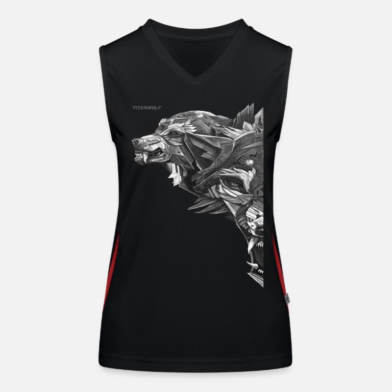 Halfway Funktionelles Kontrast-Tank Top für Frauen