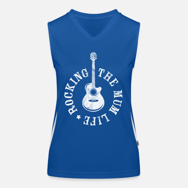 Rocking the Mum Life Women's Functional Contrast Tank Top