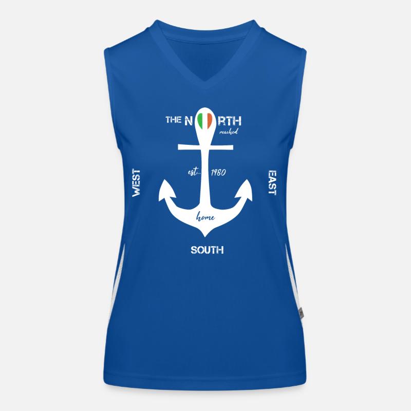 Irland irisch Dublin Funktionelles Kontrast-Tank Top für Frauen