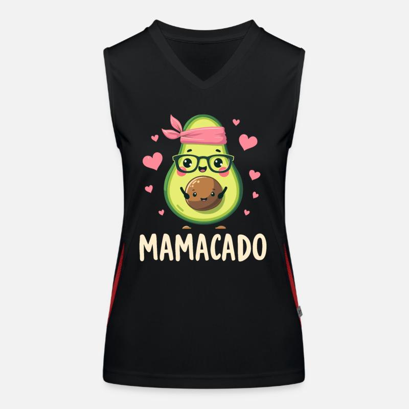 Werdende Mama & Mutter, Mamacado, Schwangerschaft Funktionelles Kontrast-Tank Top für Frauen