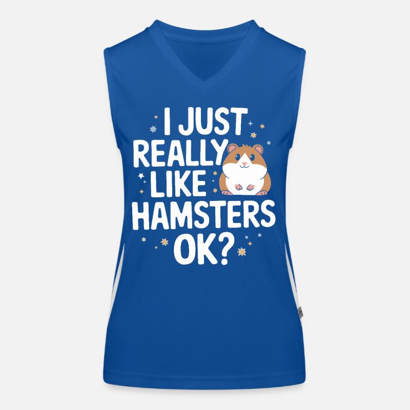 Hamster Women's Functional Contrast Tank Top