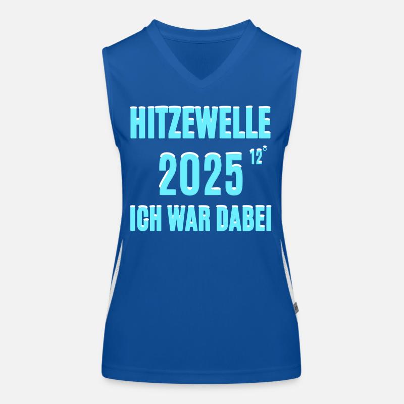 Kalte Hitzewelle Funktionelles Kontrast-Tank Top für Frauen
