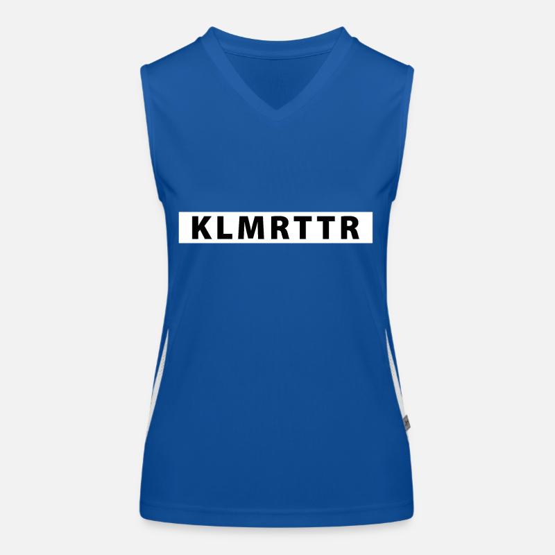Klimaretter - KLMRTTR Funktionelles Kontrast-Tank Top für Frauen