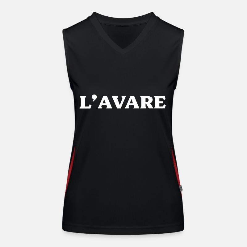 L'Avare Débardeur respirant contrasté Femme