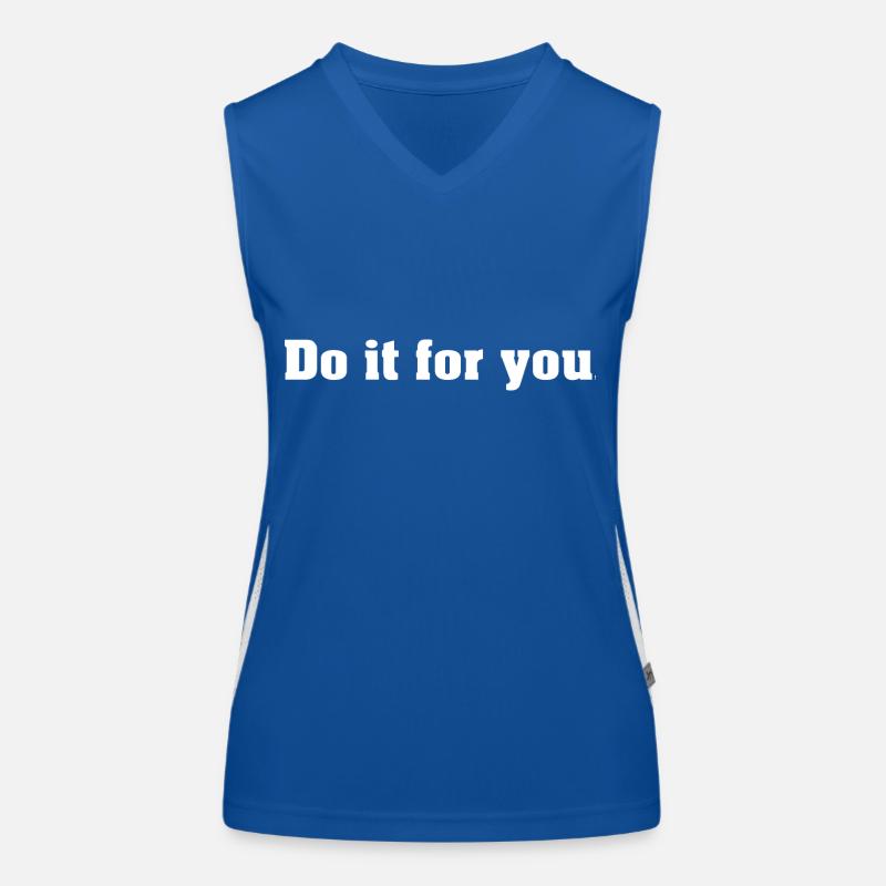 Faites-le pour vous Débardeur respirant contrasté Femme