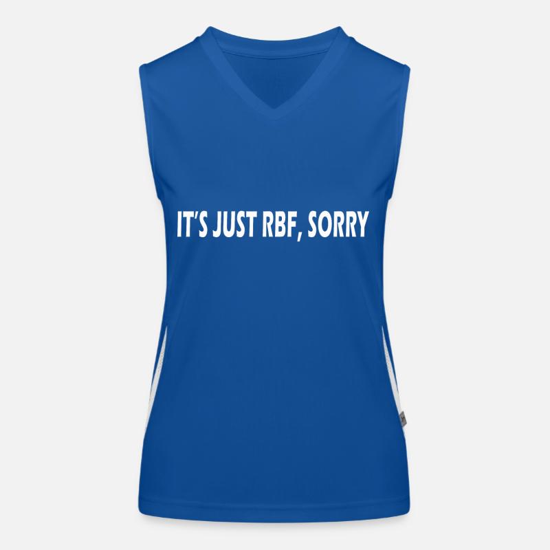 C’est juste RBF désolé Débardeur respirant contrasté Femme