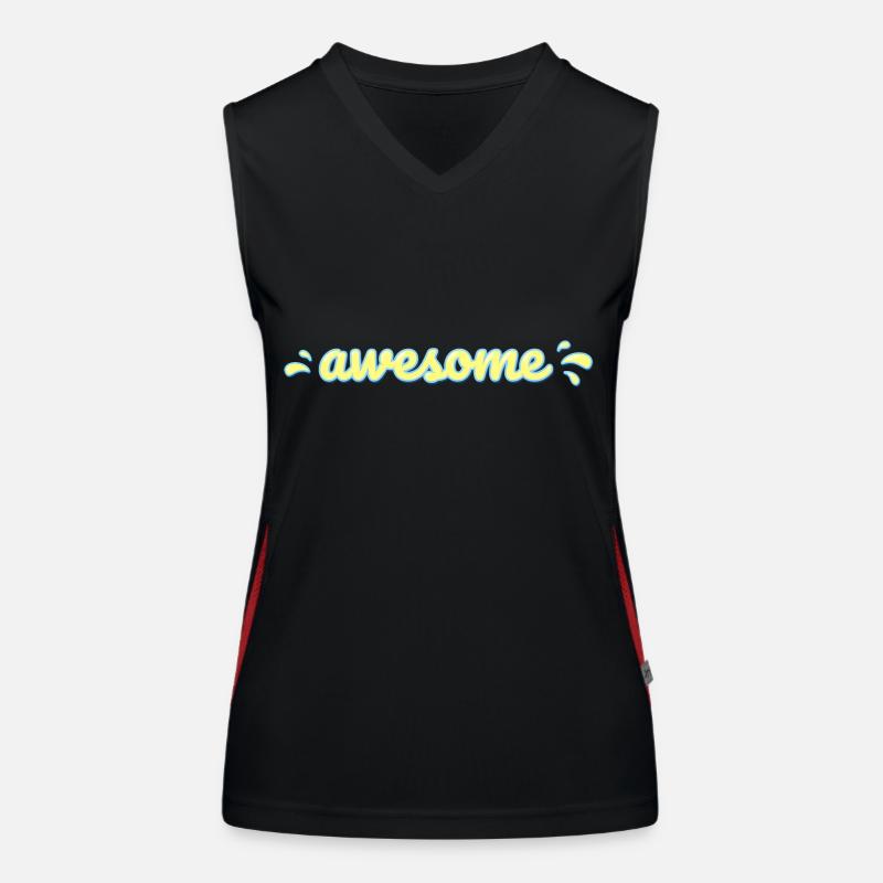 awesome Women's Functional Contrast Tank Top