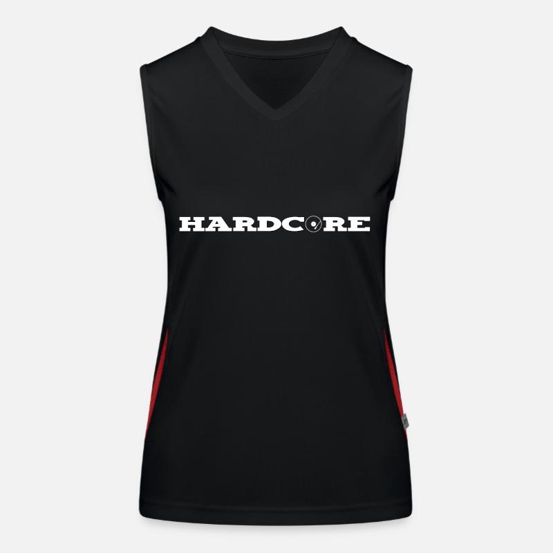 hard-core8 Débardeur respirant contrasté Femme
