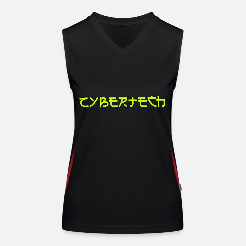 Cybertech Technowear Women's Functional Contrast Tank Top