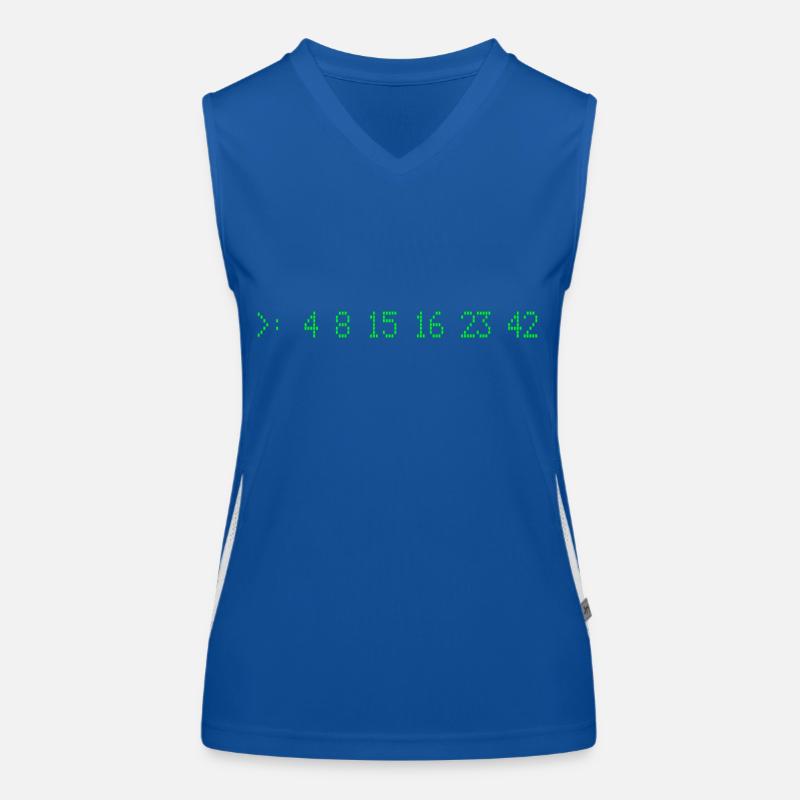 Lost Numbers Funktionelles Kontrast-Tank Top für Frauen