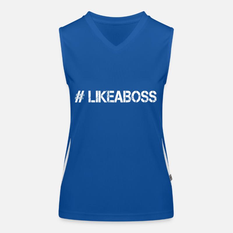 Like a boss Débardeur respirant contrasté Femme