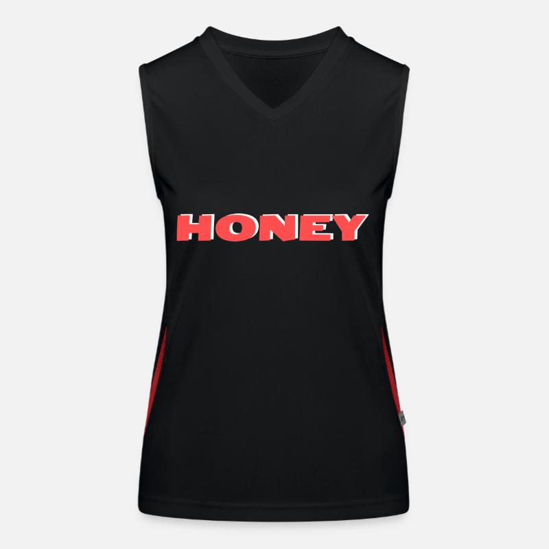 oh honey 2 Women's Functional Contrast Tank Top