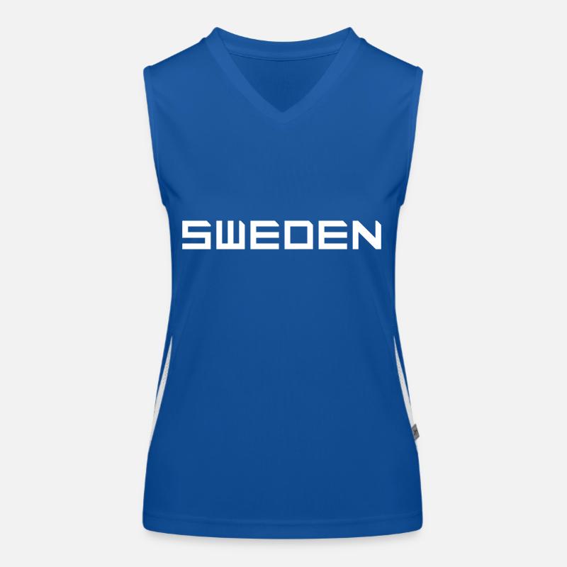 Schweden Funktionelles Kontrast-Tank Top für Frauen