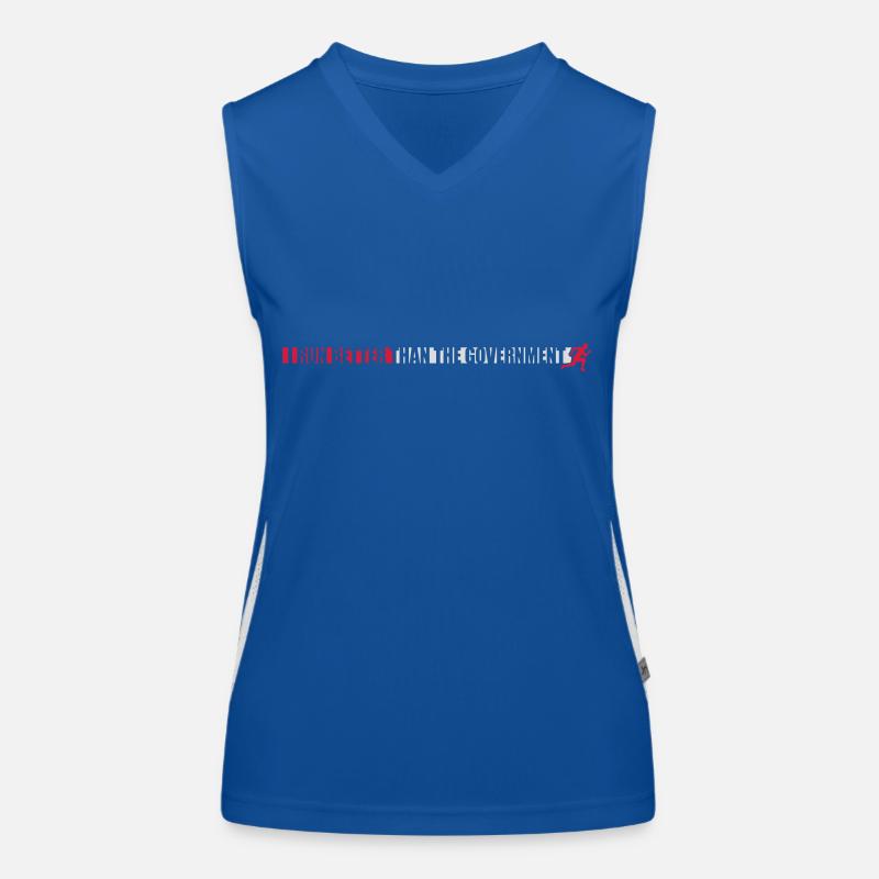 run better than government Women's Functional Contrast Tank Top