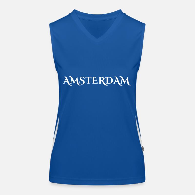 Amsterdam Women's Functional Contrast Tank Top