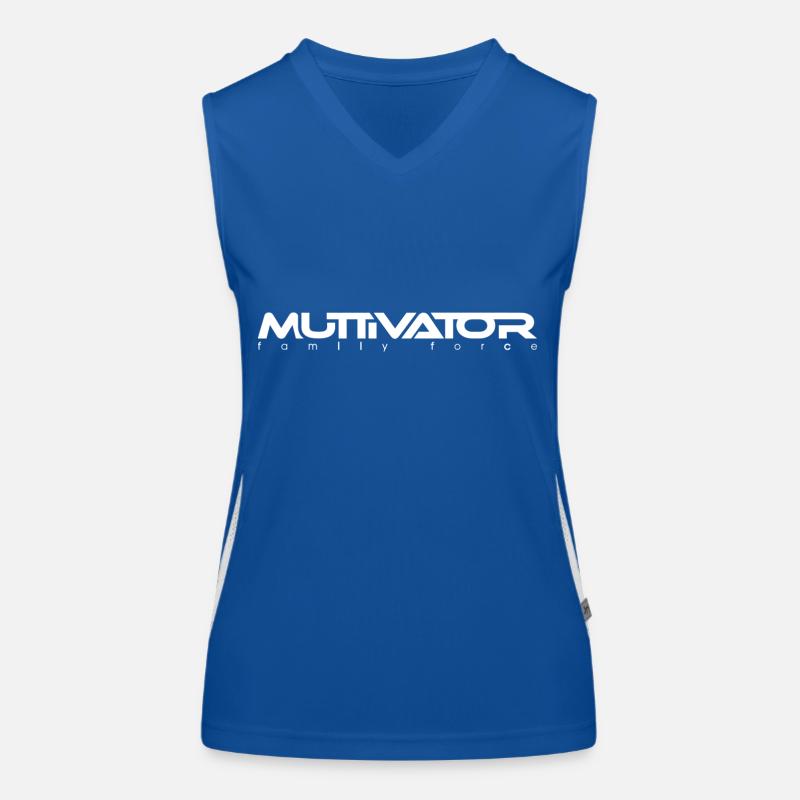 Muttivator Funktionelles Kontrast-Tank Top für Frauen
