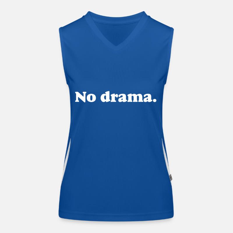 No drama Women's Functional Contrast Tank Top