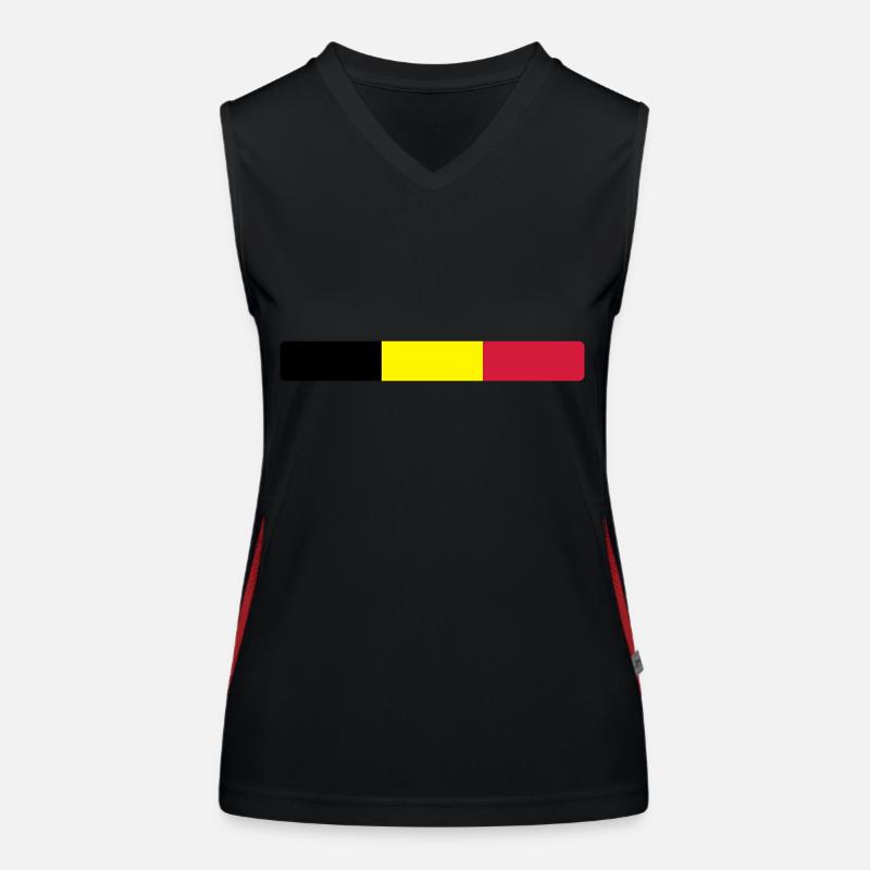 Belgique (V) Débardeur respirant contrasté Femme