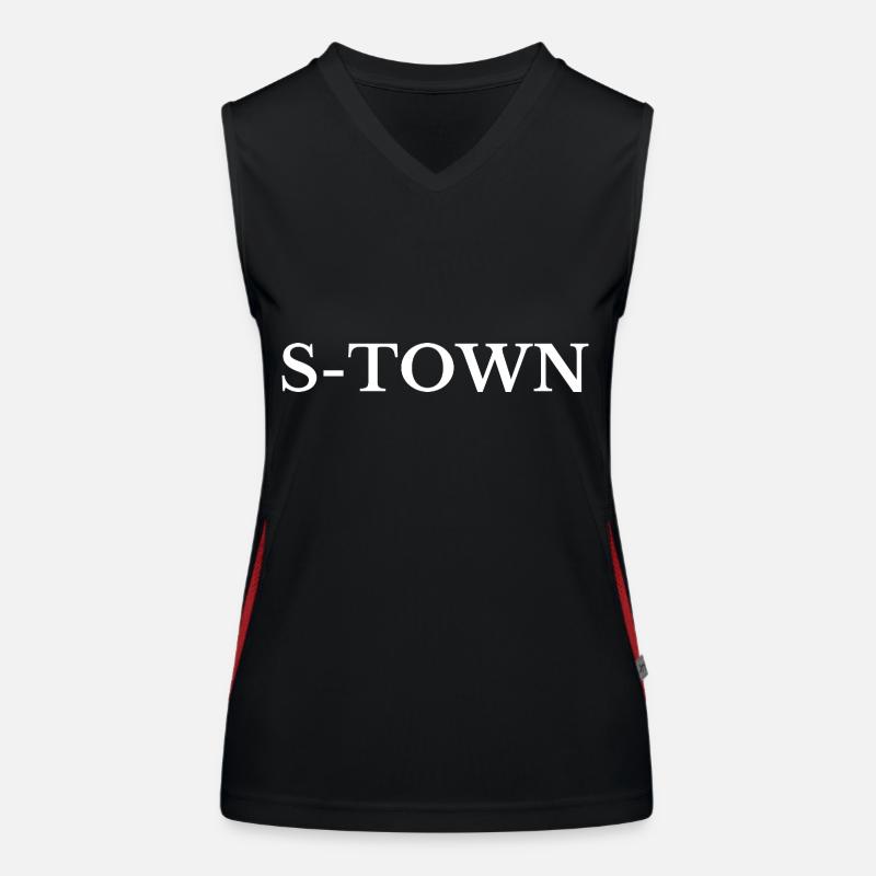 Stuttgart S-Town Débardeur respirant contrasté Femme