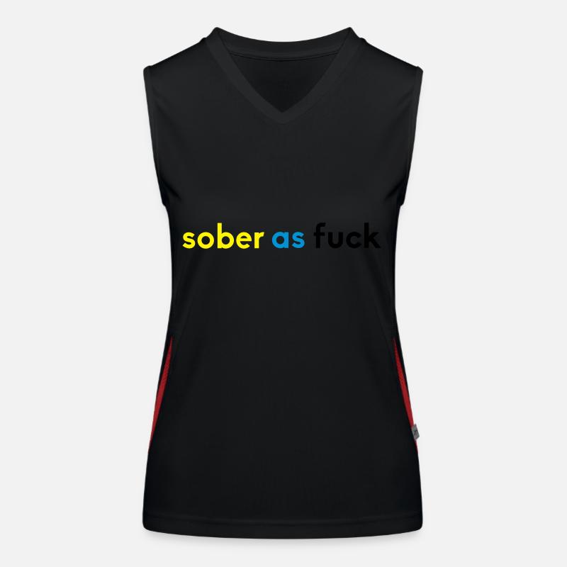 sober 2 Women's Functional Contrast Tank Top